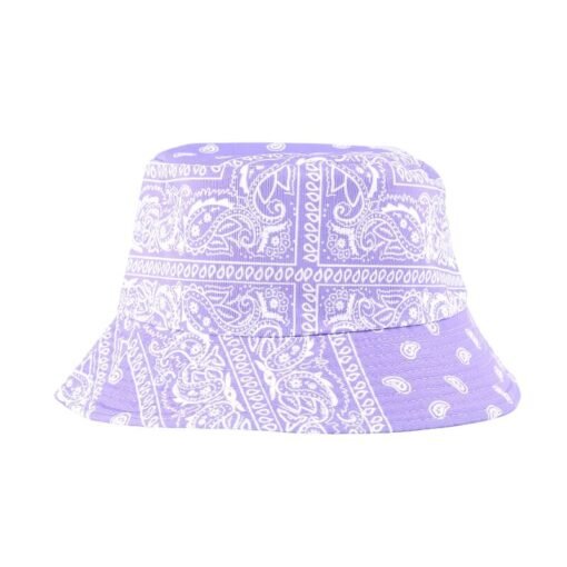 Bucket Hat Bandana Purple Men's bucket hat, Women's bucket hat Your Bucket Hat