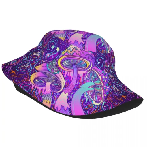 Bucket Hat Psychedelic Mushroom Image 2