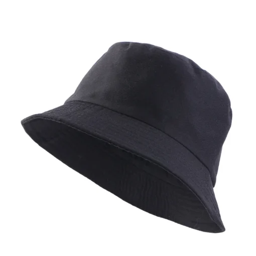 Bucket Hat Foldable Black