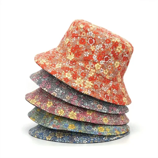 Bucket Hat Reversible Floral Image 1