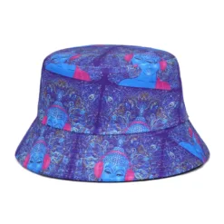 Bucket Hat Retro Print Style 1