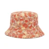 Bucket Hat Reversible Floral Orange