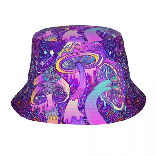 Bucket Hat Psychedelic Mushroom