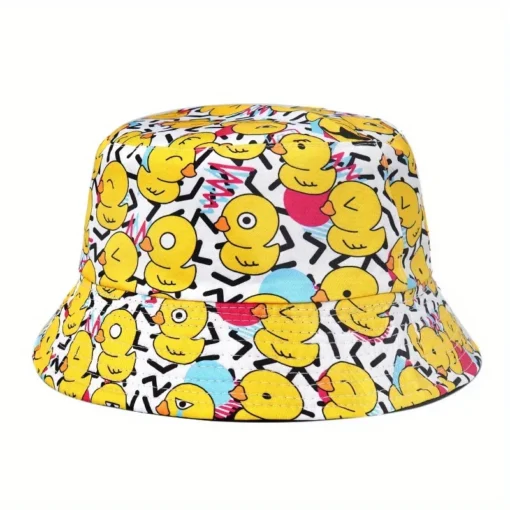 Bucket Hat Yellow Duck Style 3