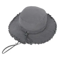 Bucket Hat Grey edge